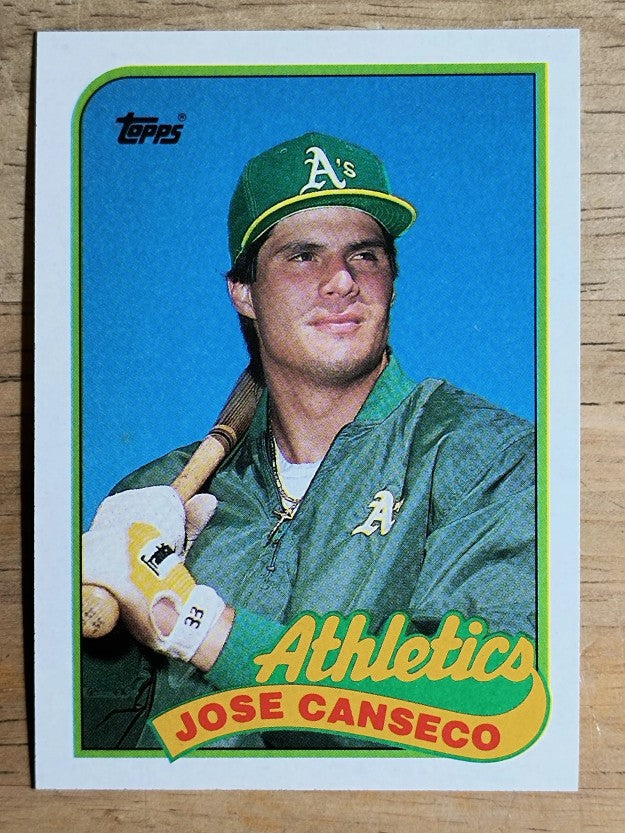 1989 Topps #500 Jose Canseco