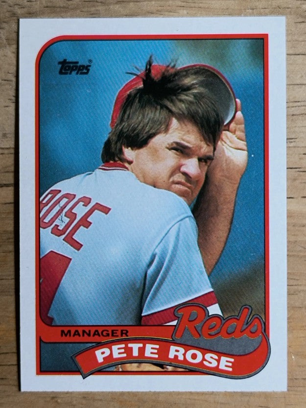 1989 Topps #505 Pete Rose MG