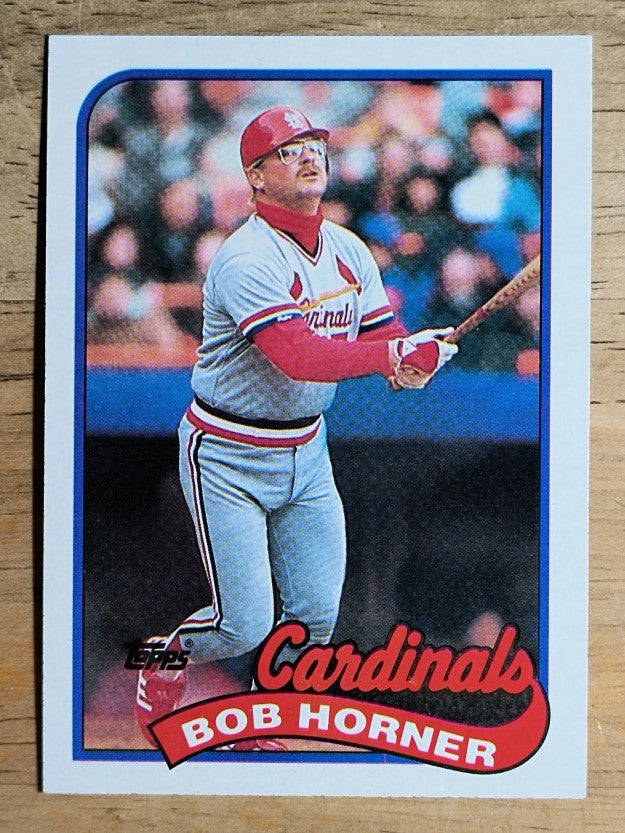 1989 Topps #510 Bob Horner