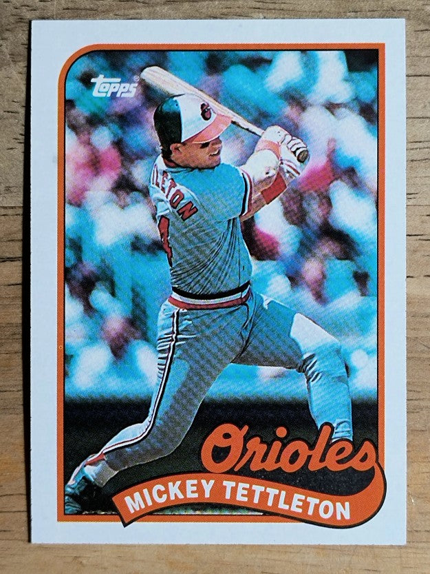 1989 Topps #521 Mickey Tettleton