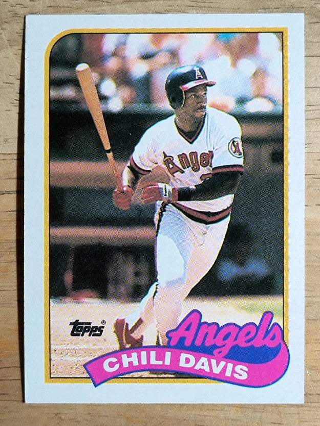 1989 Topps #525 Chili Davis