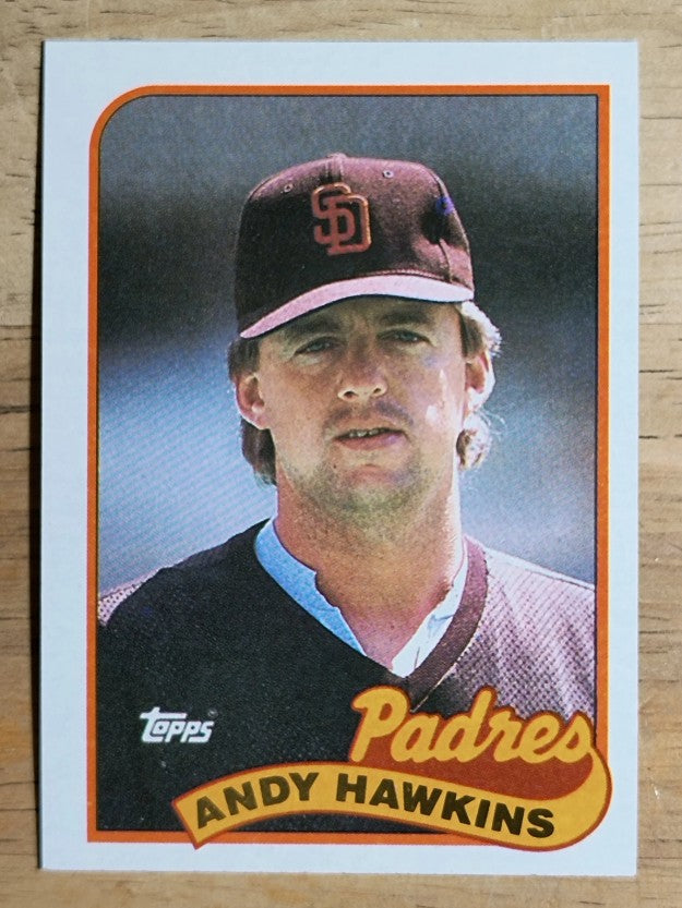 1989 Topps #533 Andy Hawkins