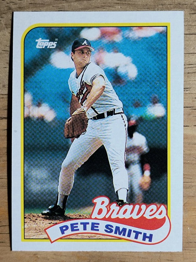1989 Topps #537 Pete Smith