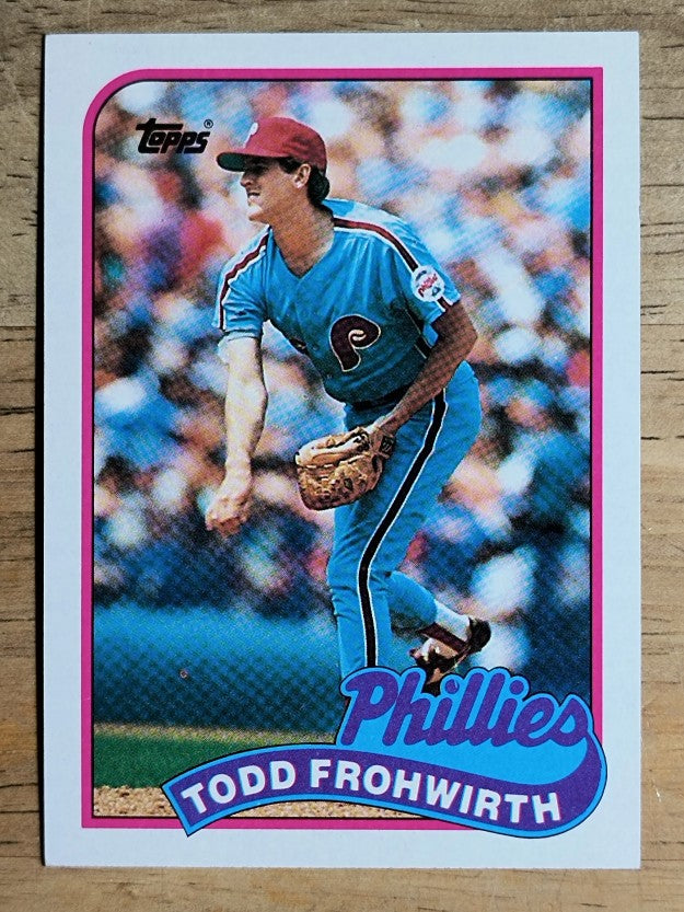 1989 Topps #542 Todd Frohwirth