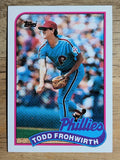 1989 Topps #542 Todd Frohwirth
