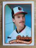 1989 Topps #546 Mark Williamson