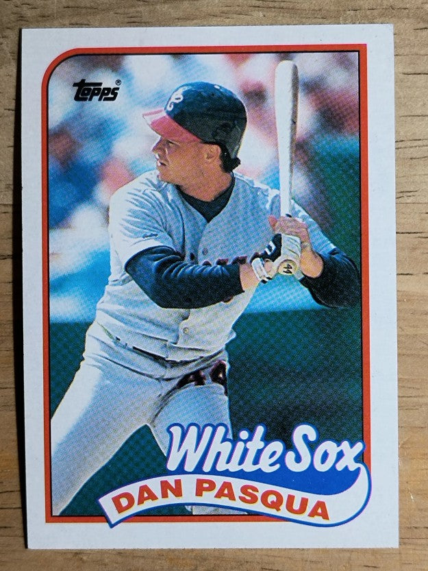 1989 Topps #558 Dan Pasqua