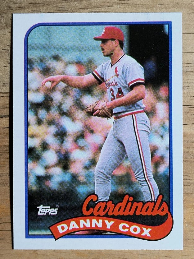 1989 Topps #562 Danny Cox