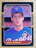 1987 Donruss #627 Kevin Brown RC