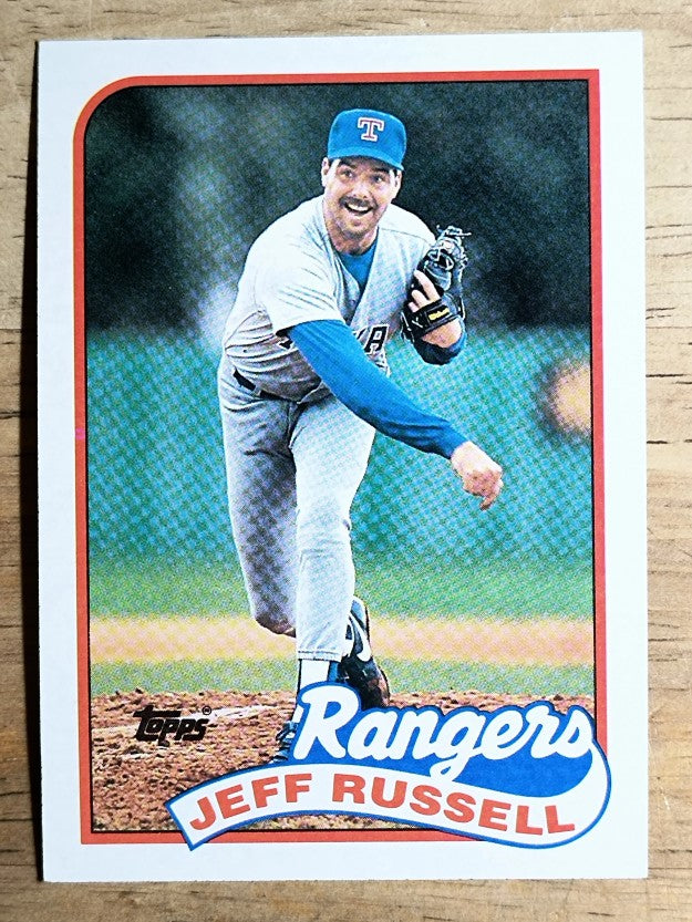 1989 Topps #565 Jeff Russell