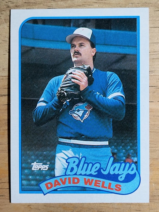 1989 Topps #567 David Wells