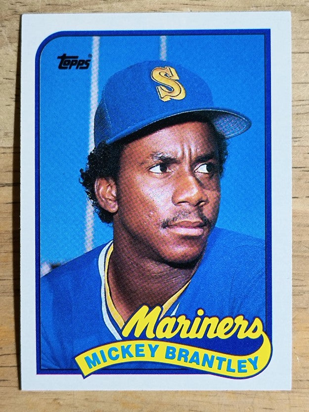 1989 Topps #568 Mickey Brantley
