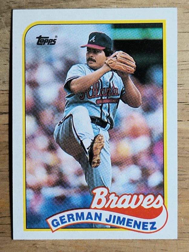 1989 Topps #569 German Jimenez