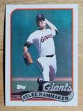 1989 Topps #572 Atlee Hammaker