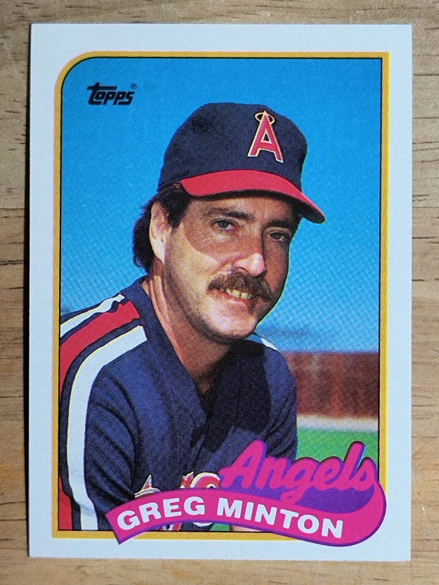 1989 Topps #576 Greg Minton