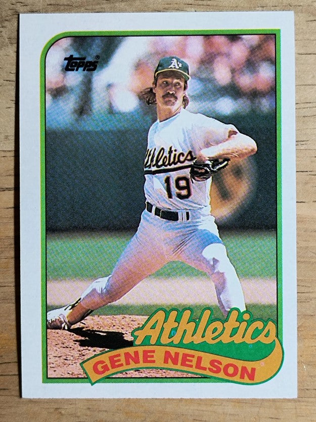 1989 Topps #581 Gene Nelson