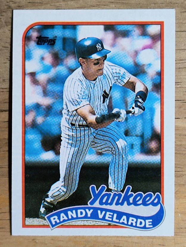 1989 Topps #584 Randy Velarde