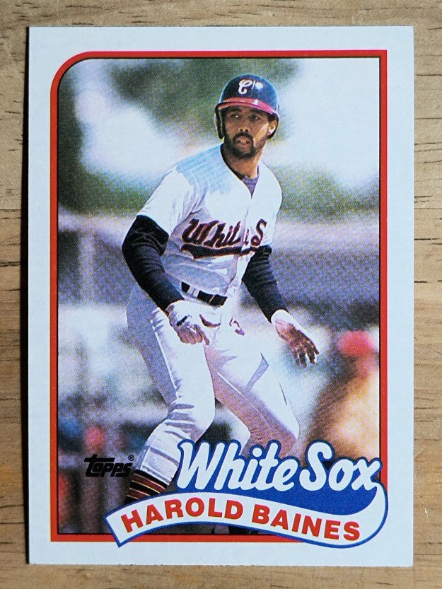 1989 Topps #585 Harold Baines