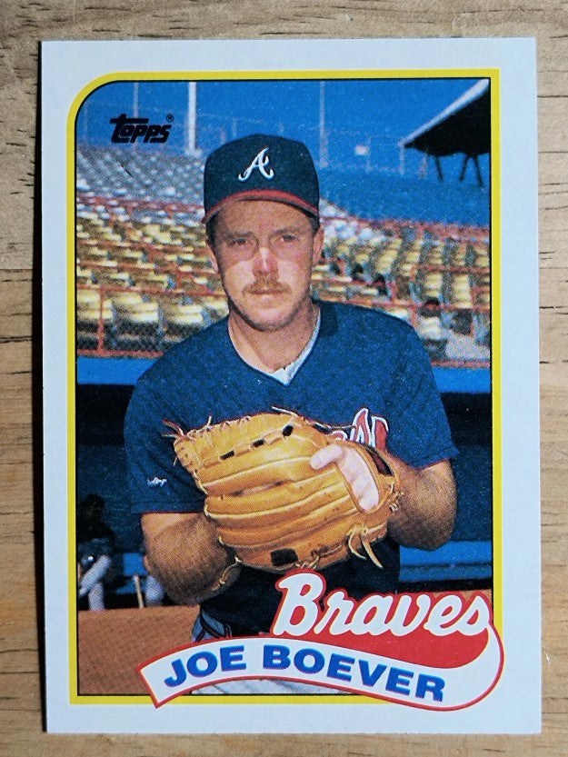1989 Topps #586 Joe Boever