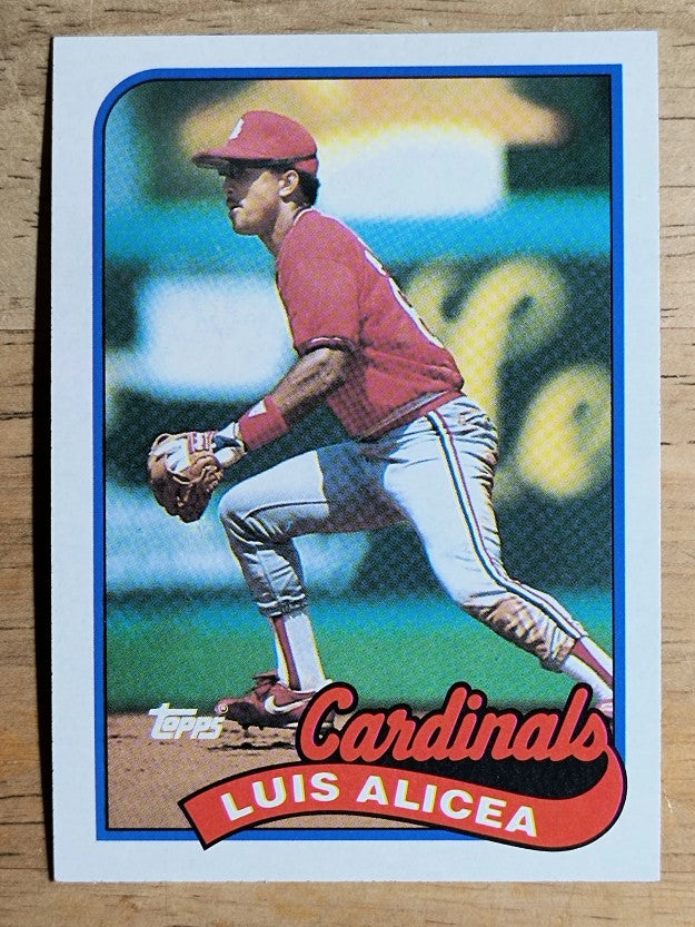 1989 Topps #588 Luis Alicea RC
