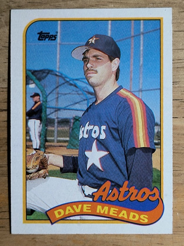 1989 Topps #589 Dave Meads