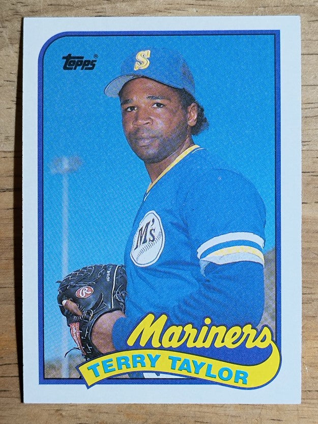 1989 Topps #597 Terry Taylor RC
