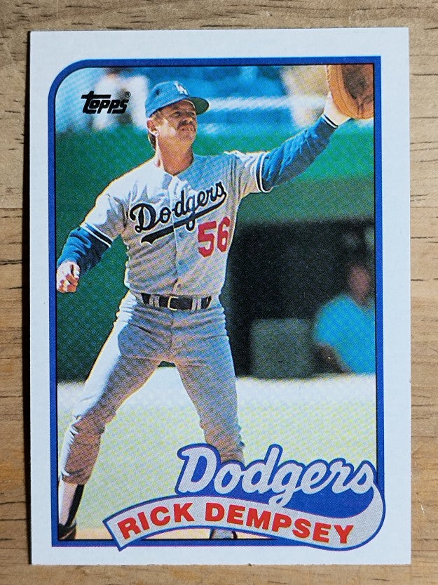 1989 Topps #606 Rick Dempsey