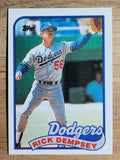 1989 Topps #606 Rick Dempsey
