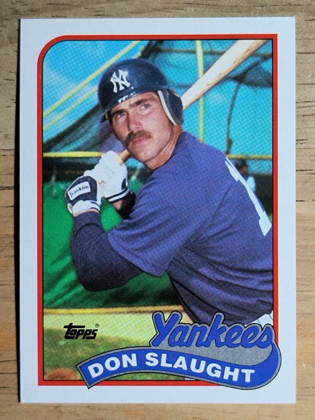 1989 Topps #611 Don Slaught