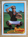 1989 Topps #617 Mark Parent RC