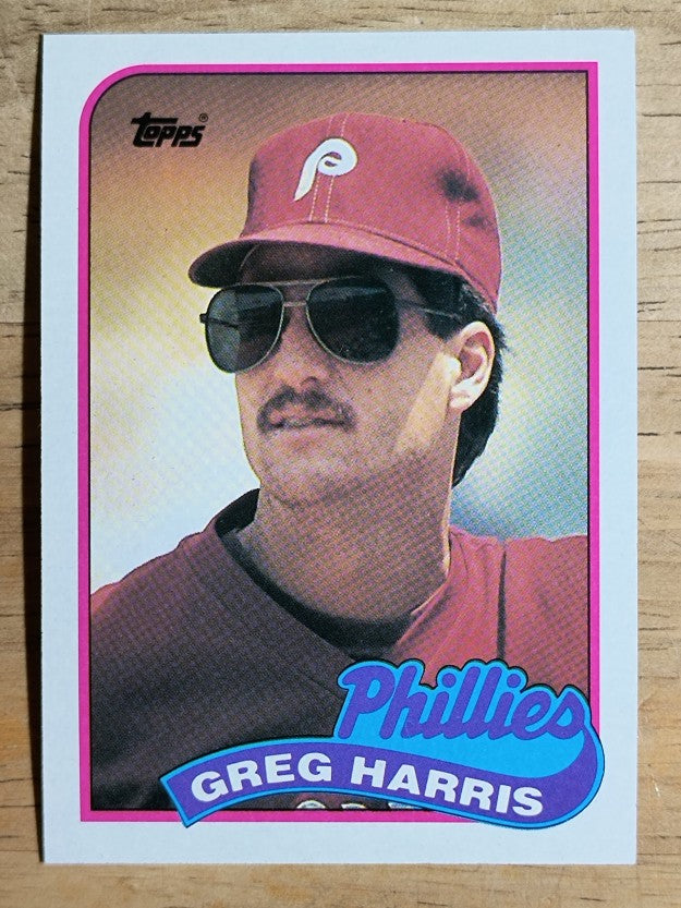 1989 Topps #627 Greg A. Harris
