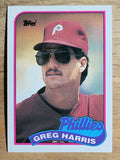 1989 Topps #627 Greg A. Harris