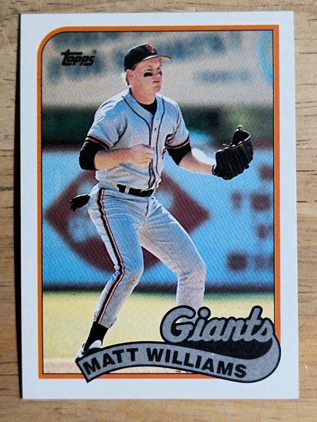 1989 Topps #628 Matt Williams