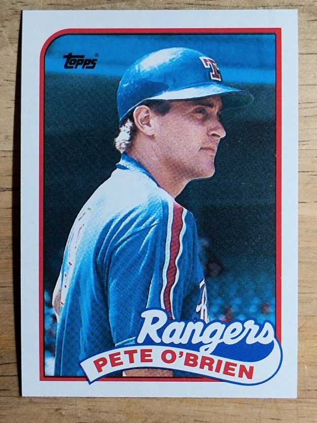 1989 Topps #629 Pete O'Brien