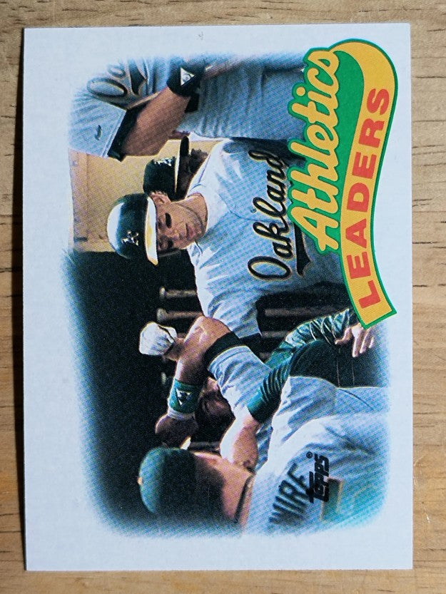 1989 Topps #639 Walt Weiss TL