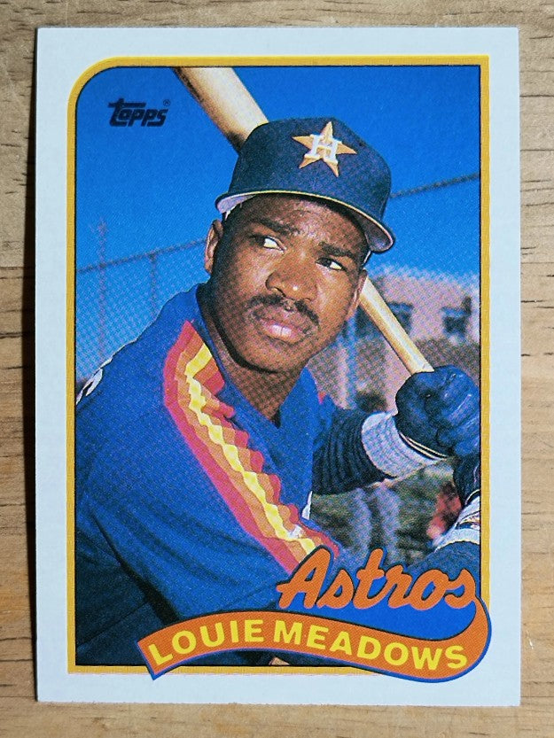 1989 Topps #643 Louie Meadows RC