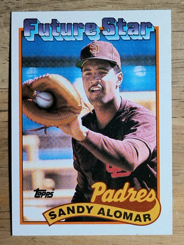 1989 Topps #648 Sandy Alomar FS RC