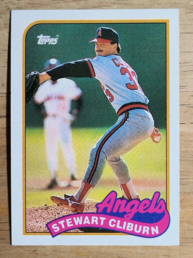1989 Topps #649 Stu Cliburn