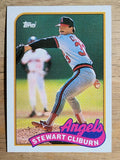 1989 Topps #649 Stu Cliburn
