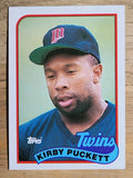 1989 Topps #650 Kirby Puckett