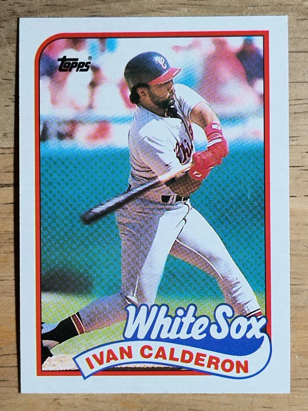 1989 Topps #656 Ivan Calderon