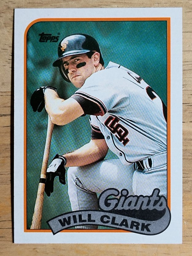 1989 Topps #660 Will Clark