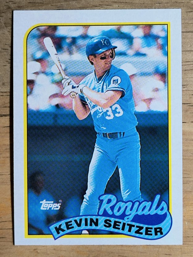 1989 Topps #670 Kevin Seitzer