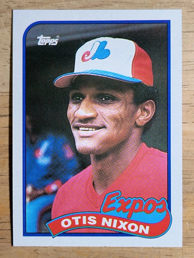 1989 Topps #674 Otis Nixon