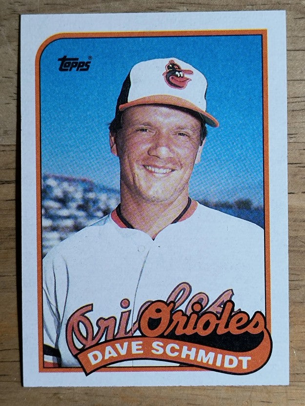 1989 Topps #677 Dave Schmidt