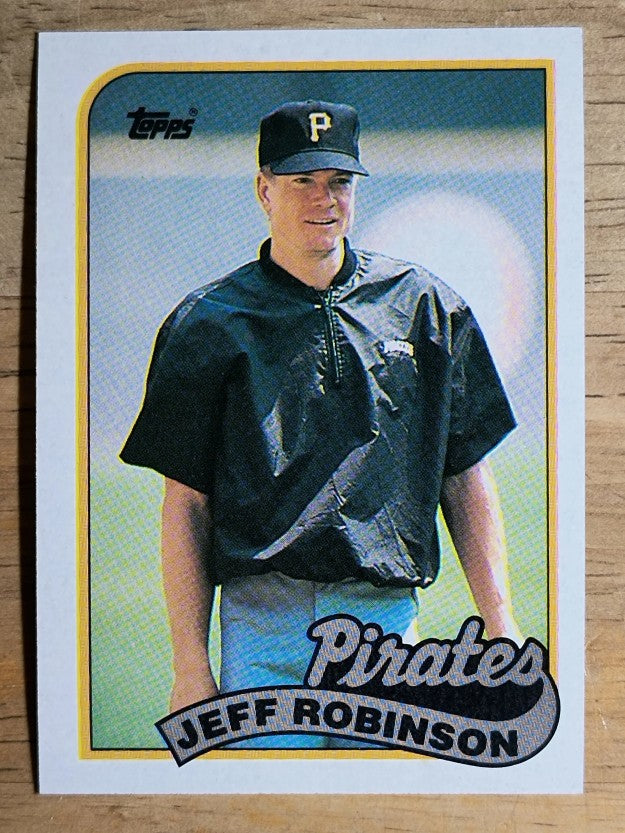 1989 Topps #681 Jeff D. Robinson