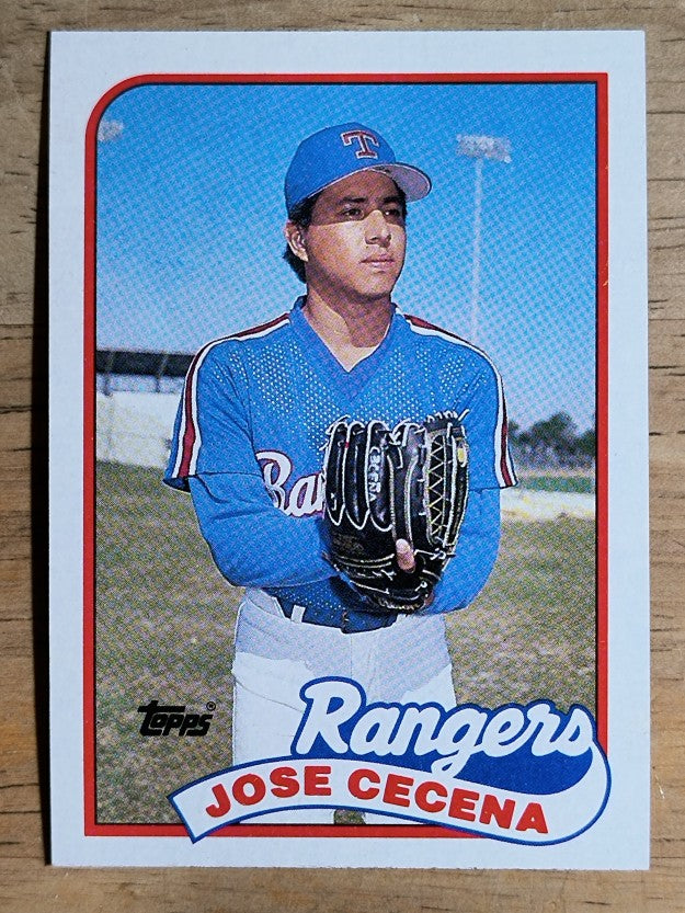 1989 Topps #683 Jose Cecena