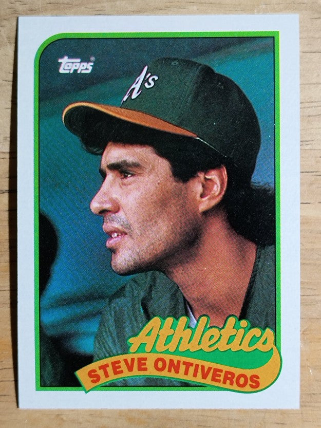 1989 Topps #692 Steve Ontiveros