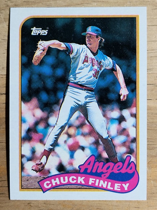 1989 Topps #708 Chuck Finley