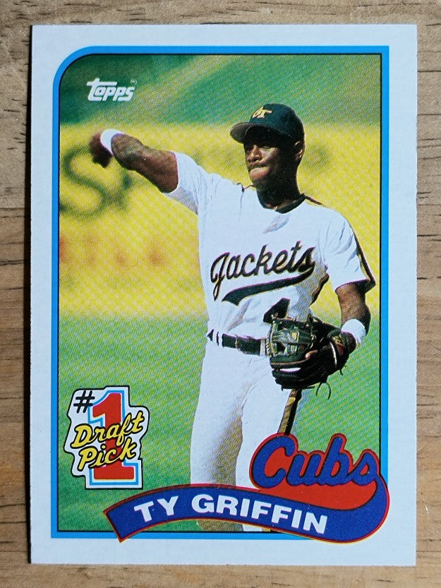 1989 Topps #713 Ty Griffin FDP